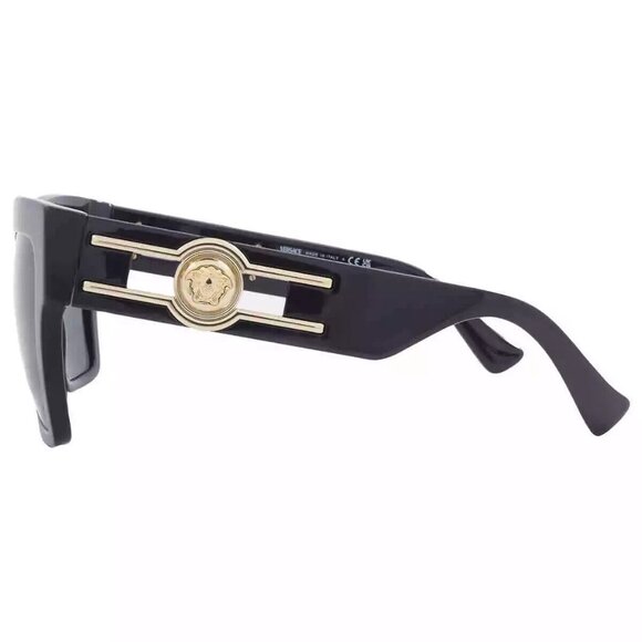 Versace Dark Grey Butterfly Ladies Sunglasses VE4458 GB1/87 54 VE4458 GB1/87 54 - Picture 3 of 4